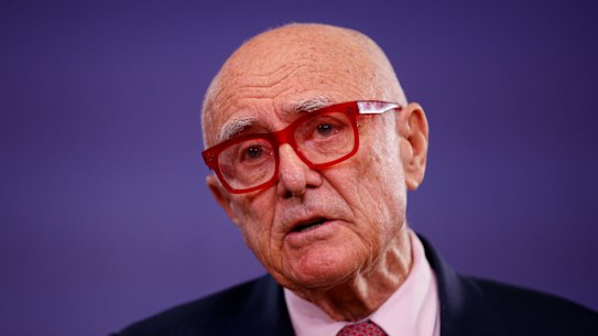 Former mental health royal commissioner Allan Fels.