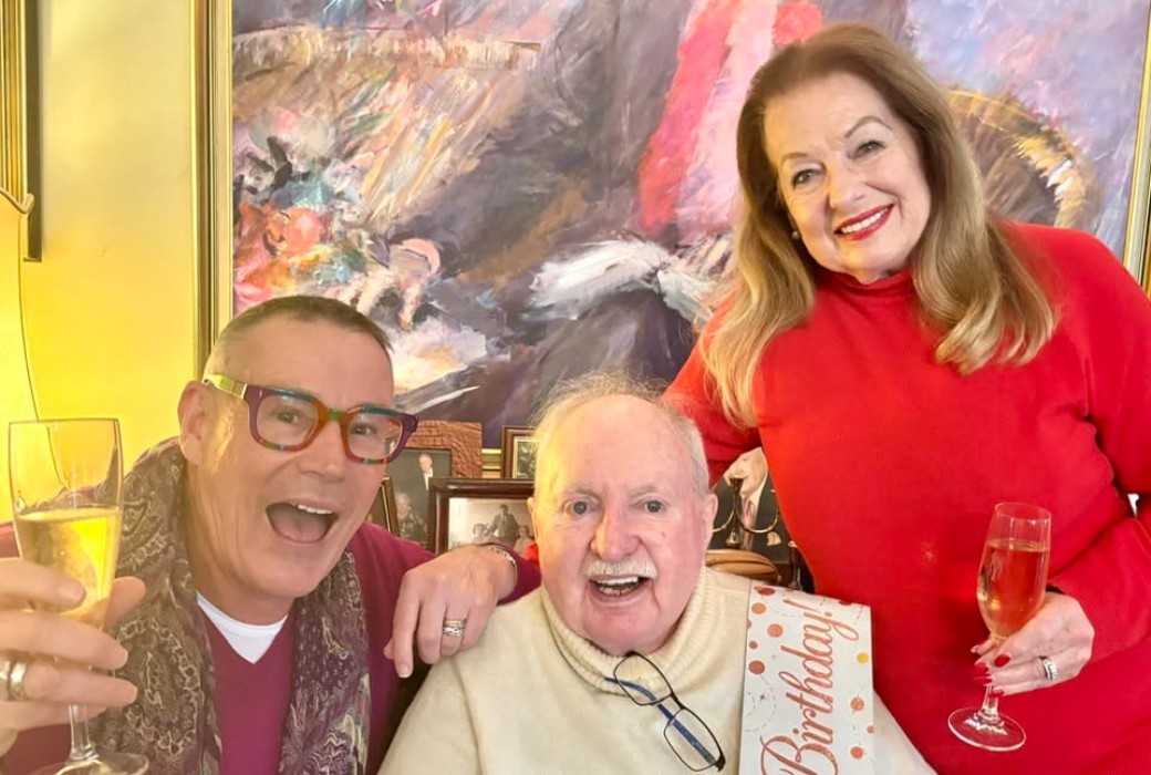 John Michael Howson celebrates 90th birthday