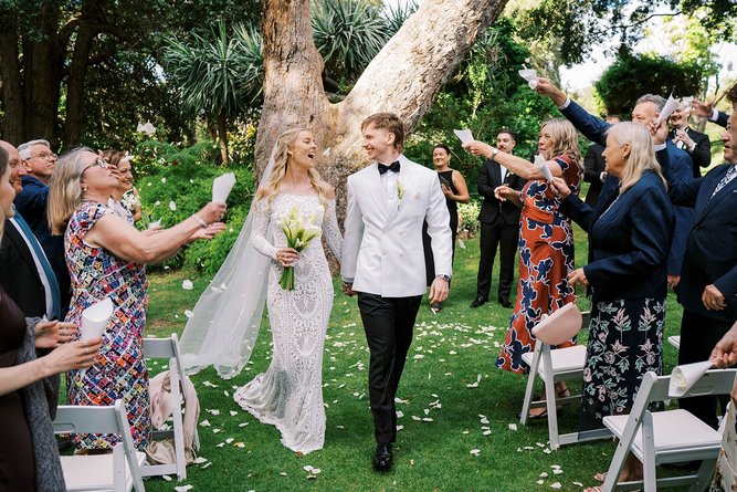 Hannah and Gareth's Yallingup wedding.