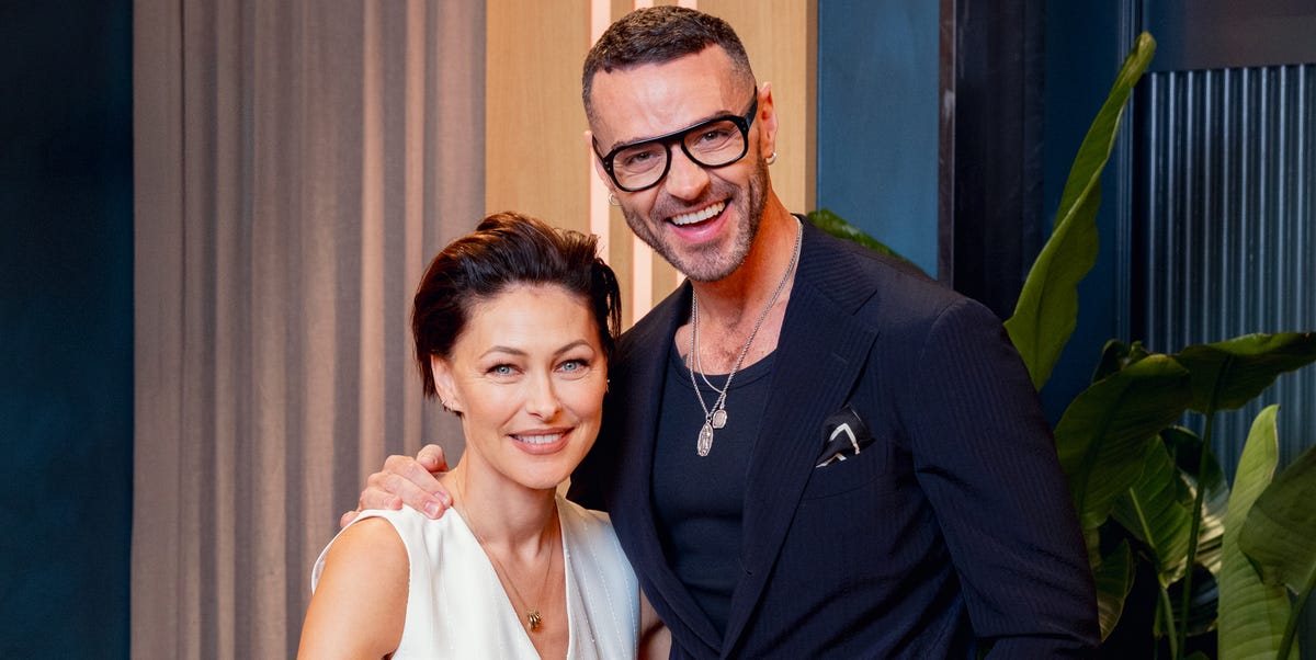 Matt and Emma Willis reunite with Love Is Blind UK couple Jasmine and Bobby to meet their baby