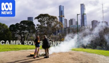 Victoria Police investigating alleged assault at Camp Sovereignty