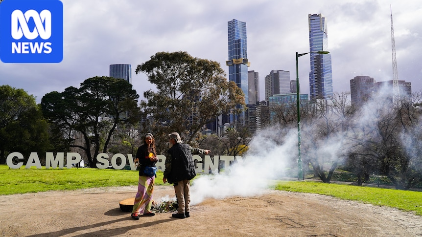 Victoria Police investigating alleged assault at Camp Sovereignty