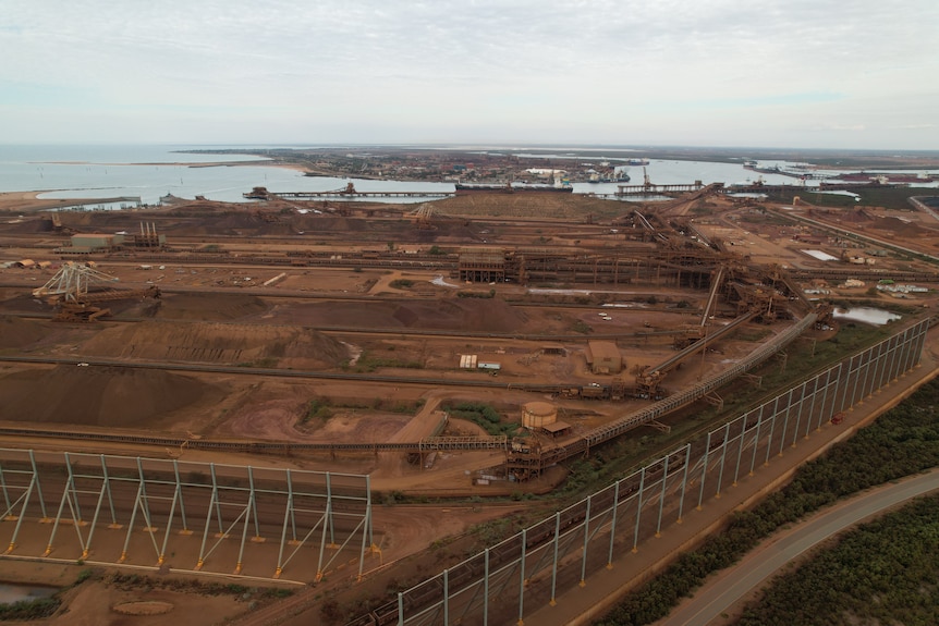 BHP's Port Hedland operations.
