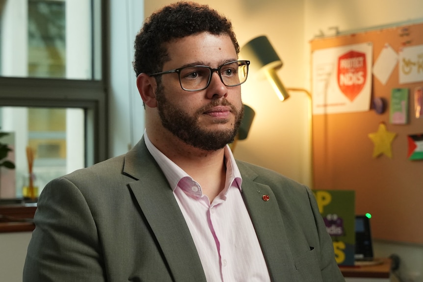 Greens Senator Jordan Steele-John
