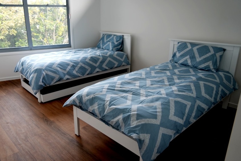 shot of bedroom