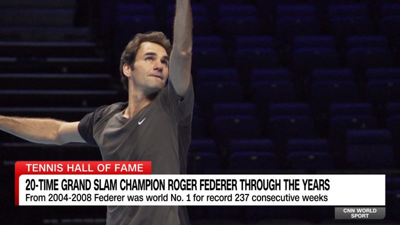 Ahead of Roger Federer being inducted into the International Tennis Hall of Fame, CNN Sports delves into the archives