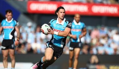 NRL 2026, Cronulla Sharks, Nicho Hynes, Braydon Trindall, Dally M, halves partnership, goal kicking record