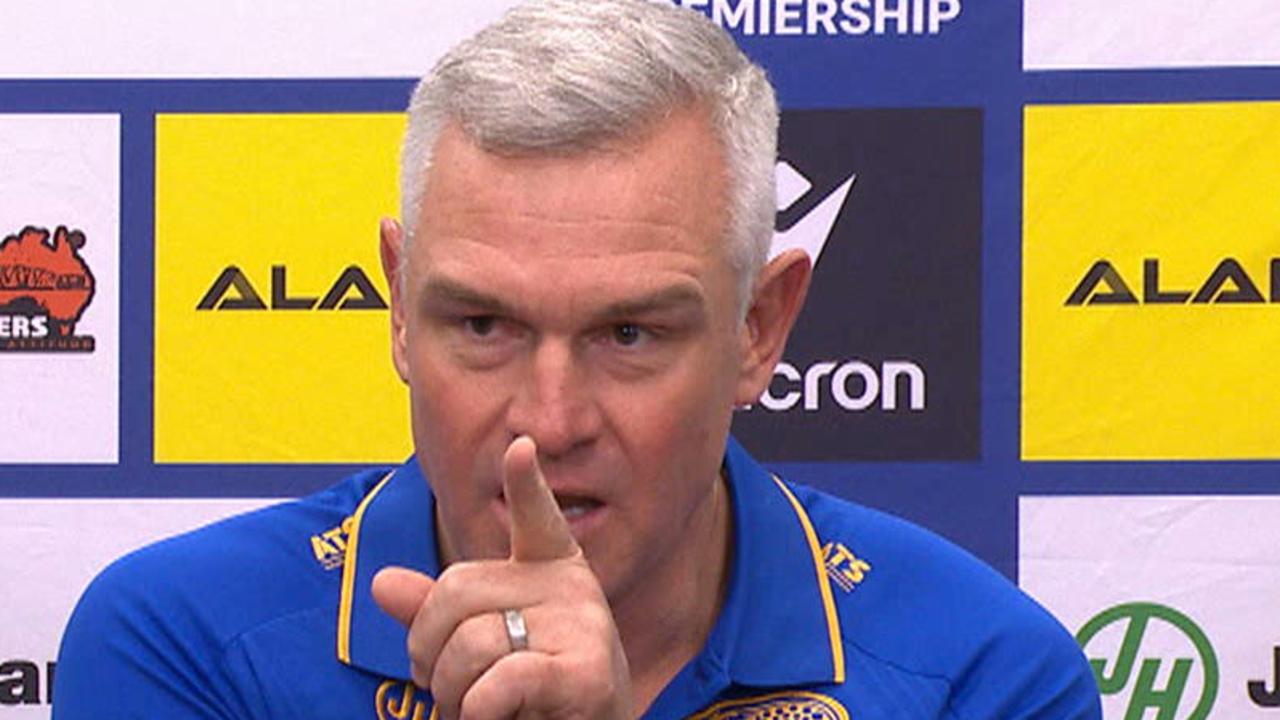 NRL 2026: Jason Ryles blasts the Bunker in press conference, video, replay, Parramatta Eels loss to Dolphins