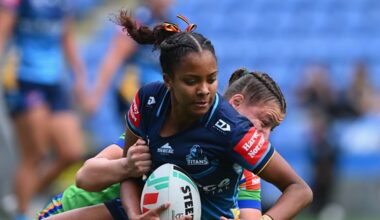 NRLW 2026, round 9, live blog, Titans, Raiders, Roosters, Sharks, Cowboys, Knights, match highlights, injuries, coaches media conferences