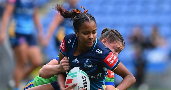 NRLW 2026, round 9, live blog, Titans, Raiders, Roosters, Sharks, Cowboys, Knights, match highlights, injuries, coaches media conferences