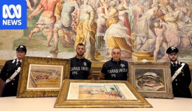 Italian police recover art worth millions stolen in three minute museum heist