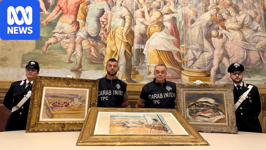 Italian police recover art worth millions stolen in three minute museum heist