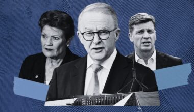 One Nation trails Labor by three points following a difficult parliamentary fortnight for Albanese