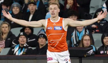 AFL results 2026, Port Adelaide Power vs GWS Giants Round 21