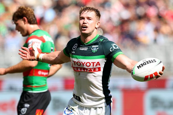 Hudson Young has left a record offer from the Raiders on the table for now.