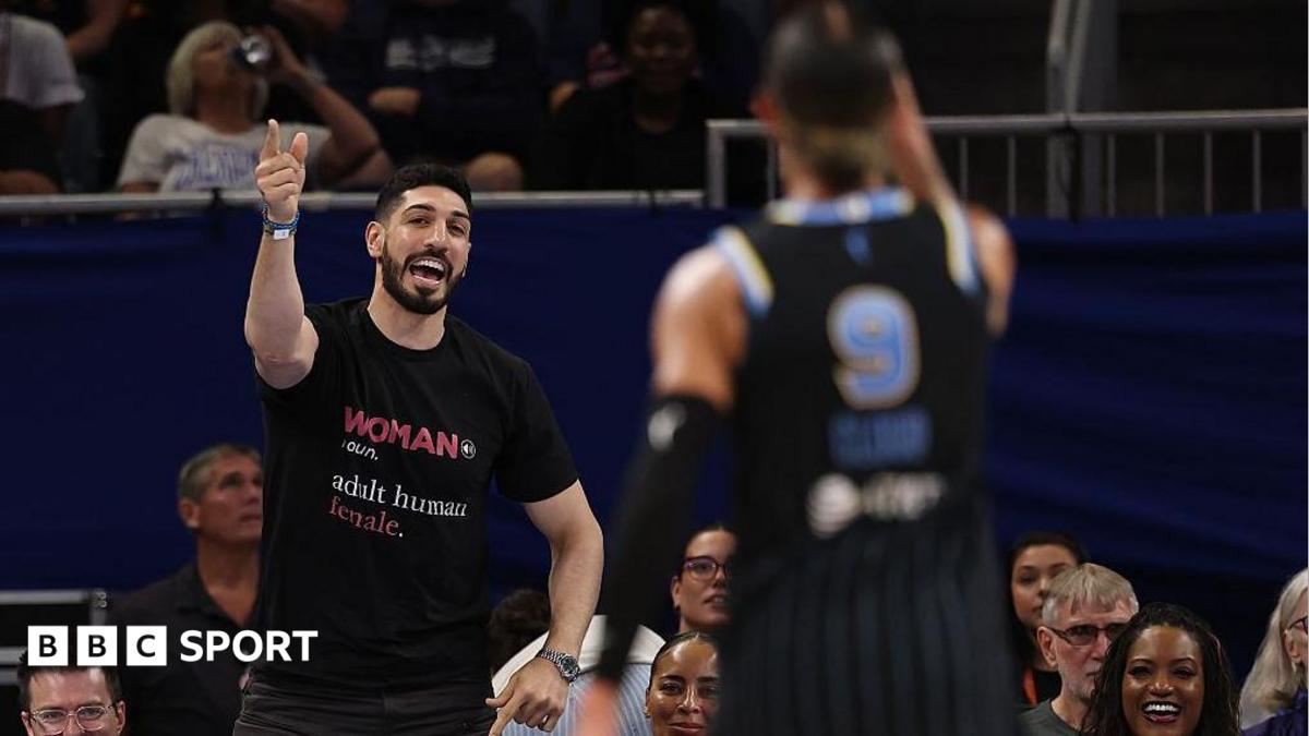 Enes Kanter Freedom and Natasha Cloud argue