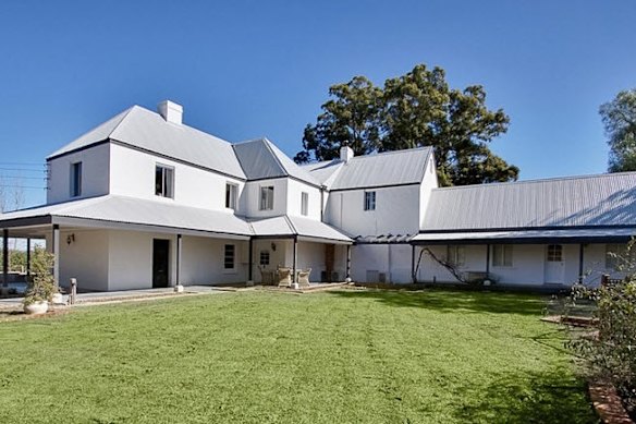 The convict-era homestead Clare House, in Oakville, was used as the facade for Wandin Valley Hospital.