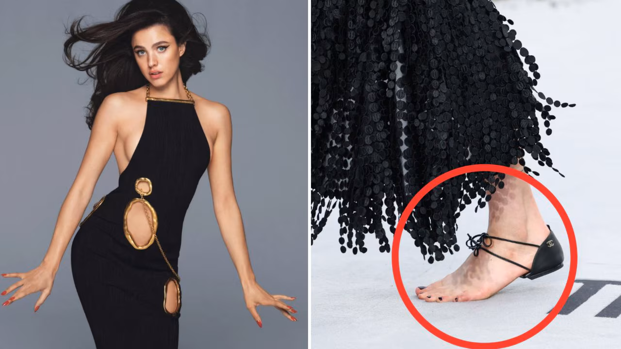 Margaret Qualley’s Chanel ‘barefoot’ sandals divide fashion fans