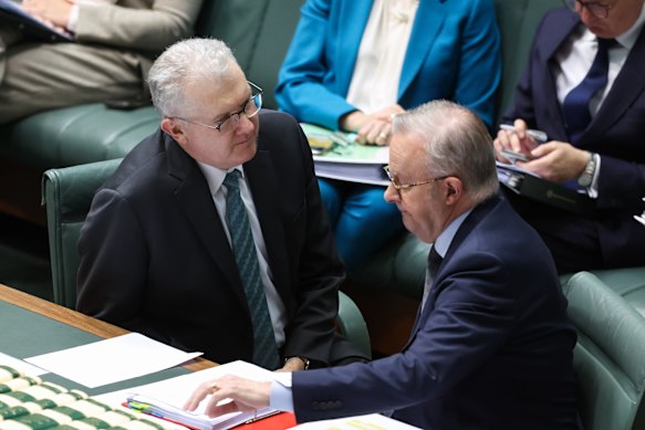 Home Affairs Minister Tony Burke and the prime minister are trying to steer a contentious policy package on migration.