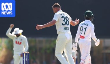 Live updates: Australia vs Bangladesh first Test, day three, from Darwin