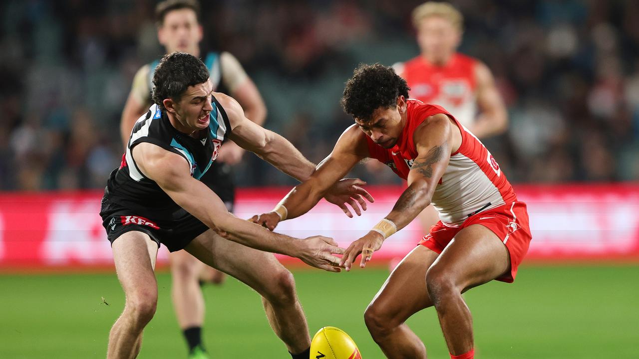AFL results 2026, Sydney Swans def Port Adelaide Power, Round 22