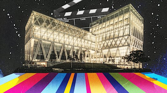 Lights, camera, action at the Parramatta Powerhouse.