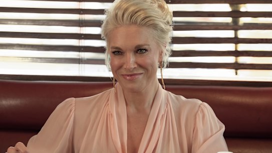Hannah Waddingham as Rebecca Welton in episode one, season four of Ted Lasso.