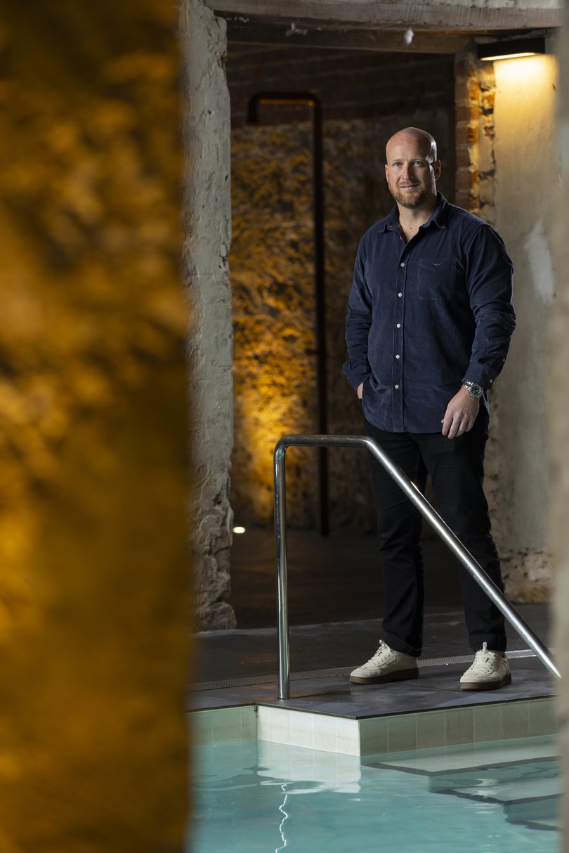 Alchemy Sauna’s director James Browne.