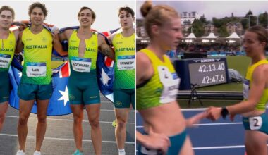 ‘Breathtaking’ relay EPIC in 52-year Aussie first; icy moment after ‘selfish’ act – Comm Games Wrap
