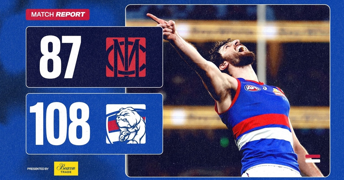 AFL Match Report: Brilliant Bulldogs set up wildcard clash with Pies