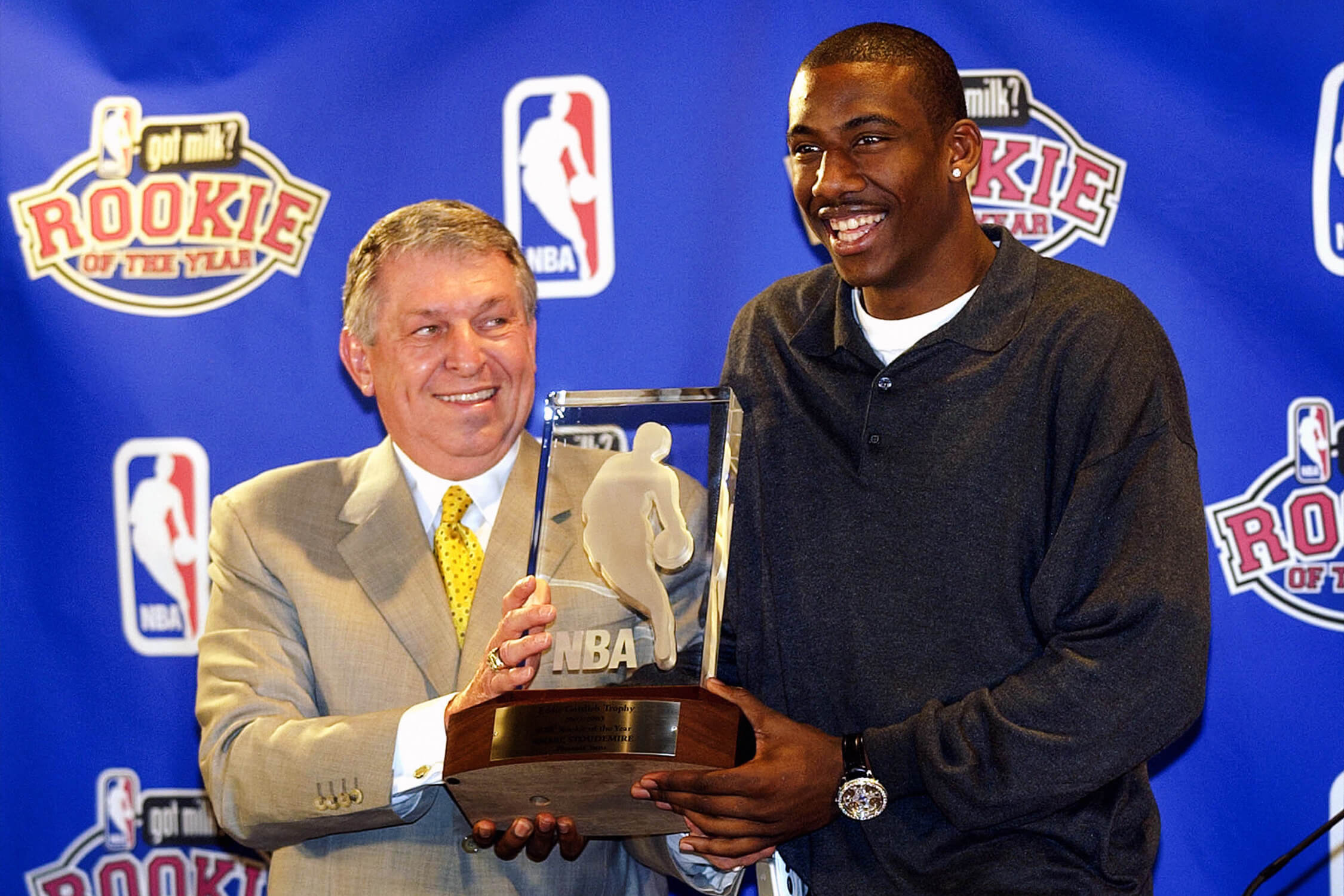 Jerry Colangelo and Amar'e Stoudemire