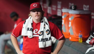 Reds' Bleday hits for cycle in 1st 4 at-bats against Diamondbacks
