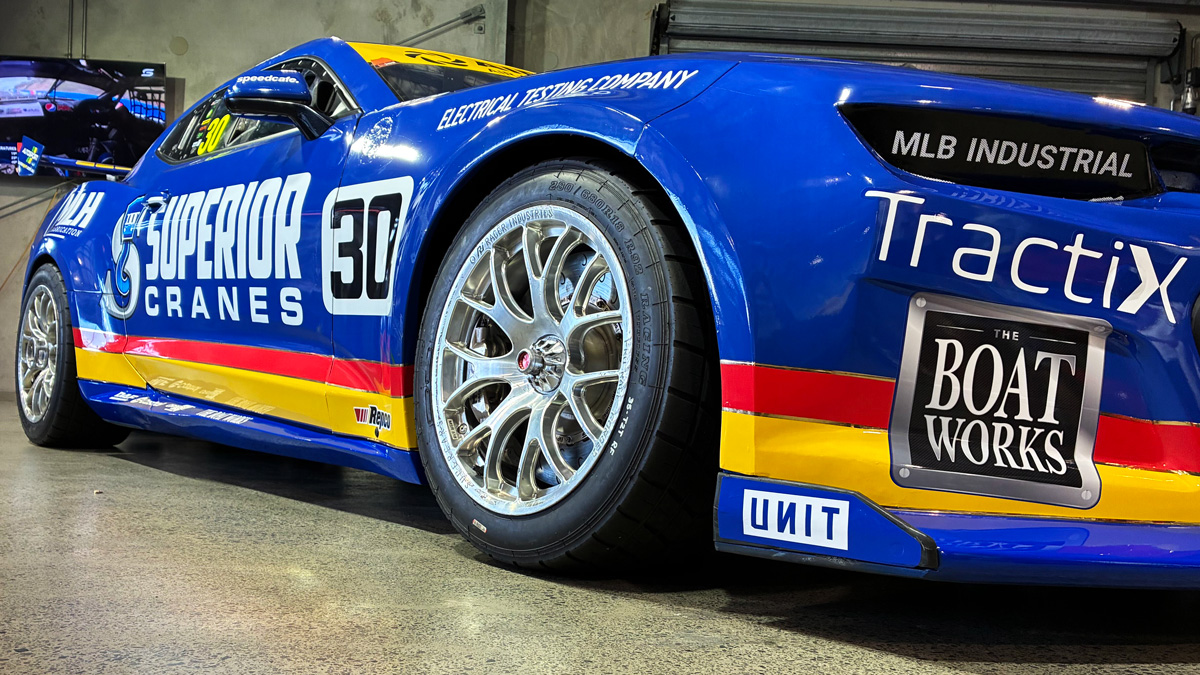 Supercars Ipswich: Aaron Seton Chevrolet Camaro Matt Stone Racing wildcard livery, Cameron Crick tribute