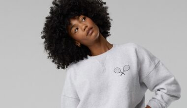 The sweatshirt from Aerie's USTA capsule.