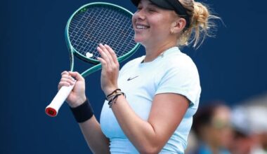 Anisimova Sweeps Into Cincy Showdown vs. Eala