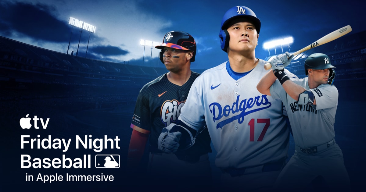 Apple, MLB Reveal September Friday Night Baseball