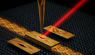 Artist’s Illustration of Plasmon Canalization in MoOCl₂