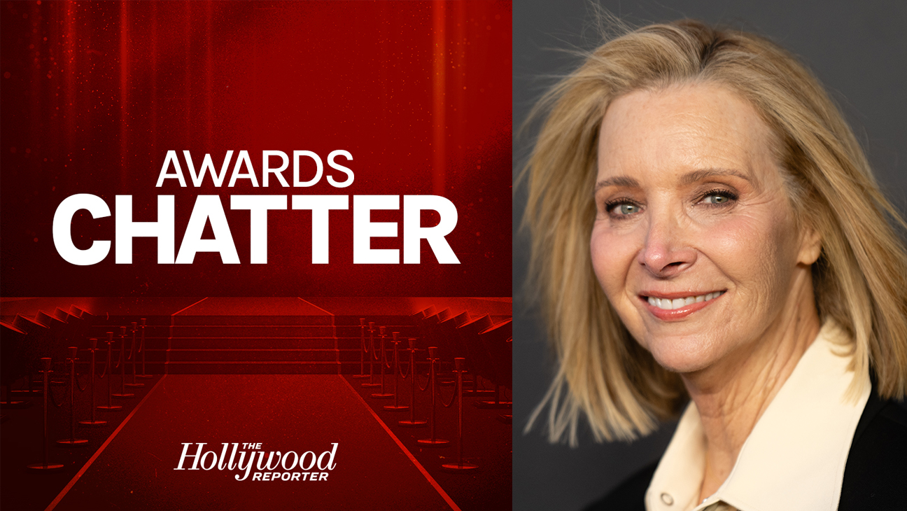'Awards Chatter' logo; Lisa Kudrow