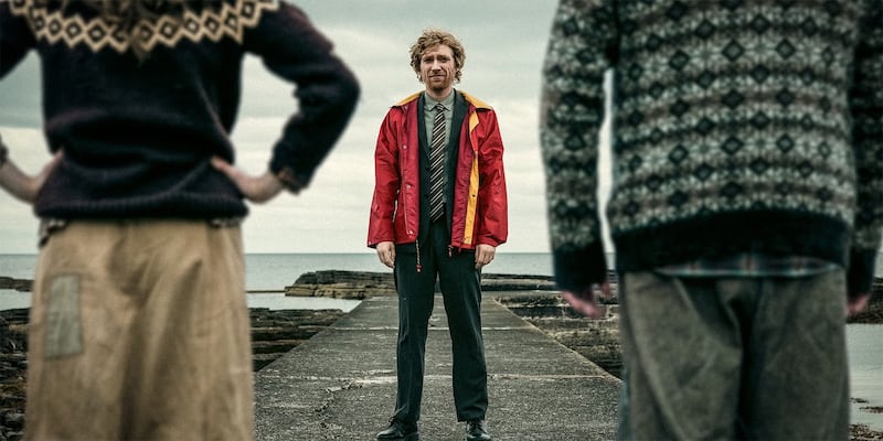 The Incomer: Domhnall Gleeson in his new film. Photograph: Anthony Dickenson