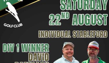 Paterson Golf Club’s weekly results