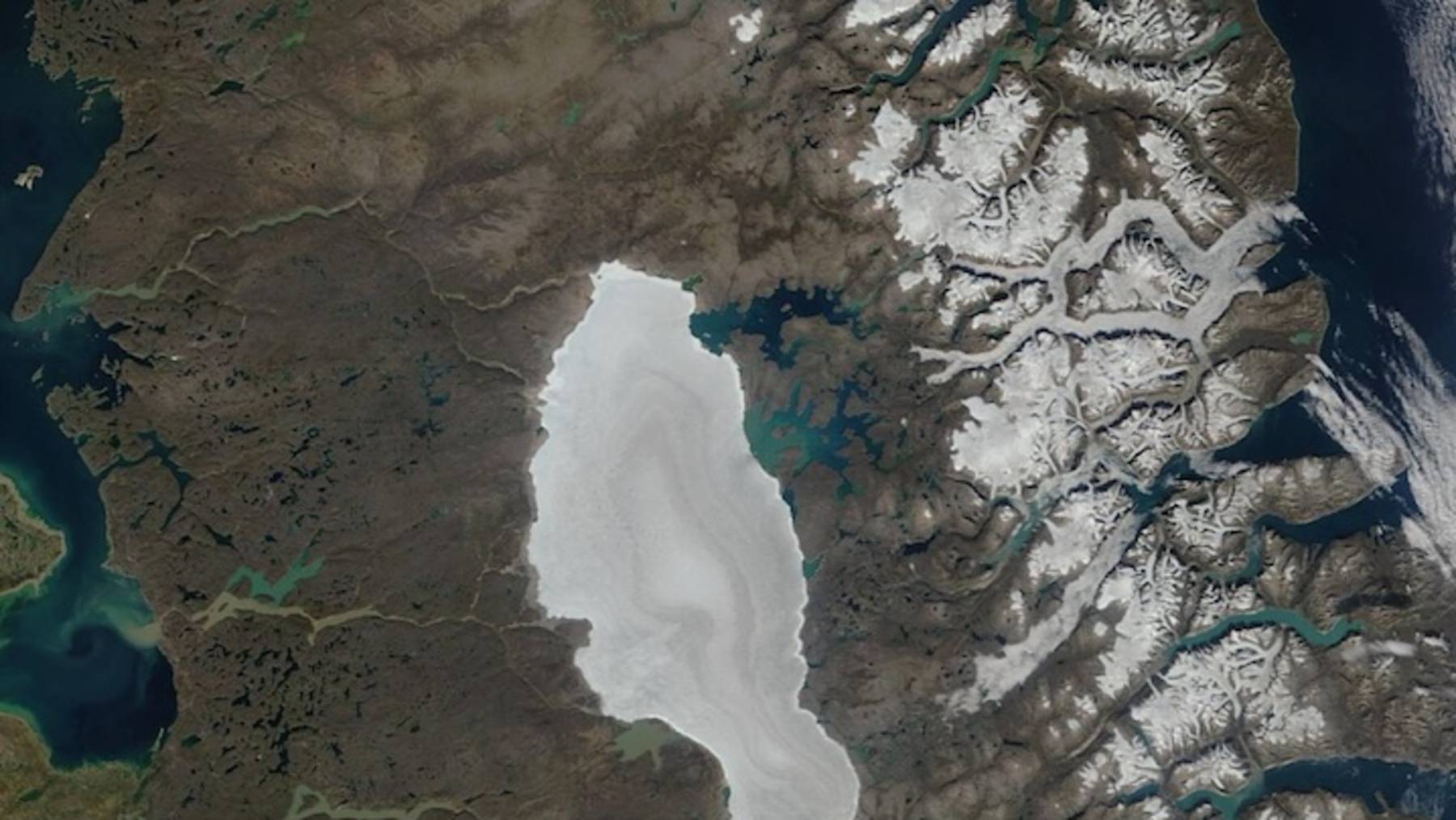 Baffin Islands ancient ice cap a frozen relic older than civilization ran out of snow in the middle of summer for the first time ever recorded