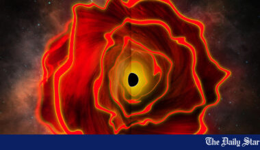 Astronomers discover a black hole pretending to be a star