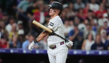 Rockies bench Cole Carrigg for inappropriate gesture to fans