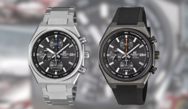 Casio officially launches two new Edifice chronographs with Tough Solar, sapphire crystal