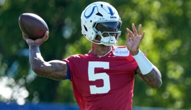 Anthony Richardson Discusses Trade Request, Colts Future on Video Amid 2026 NFL Training Camp