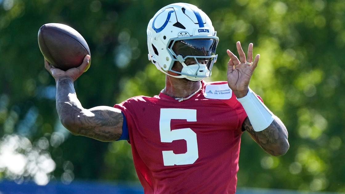 Anthony Richardson Discusses Trade Request, Colts Future on Video Amid 2026 NFL Training Camp