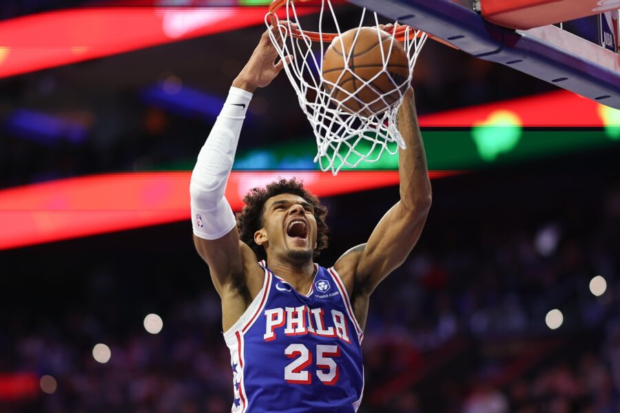 Sixers' Dominick Barlow Talks Offseason Work, Roster Additions