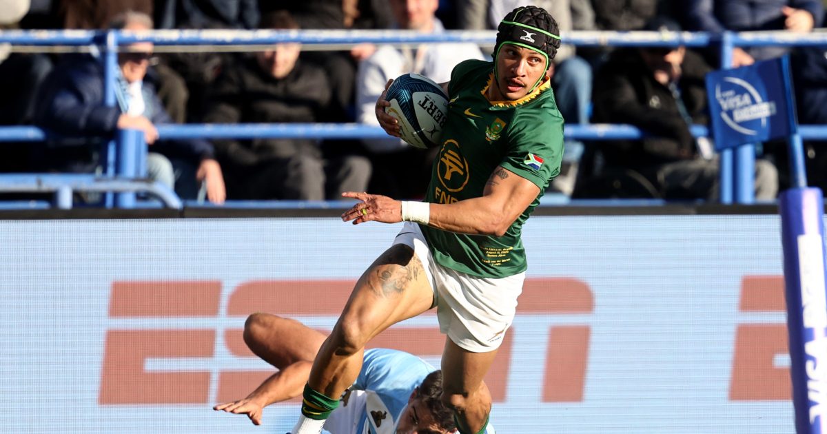 Springboks player ratings vs Argentina