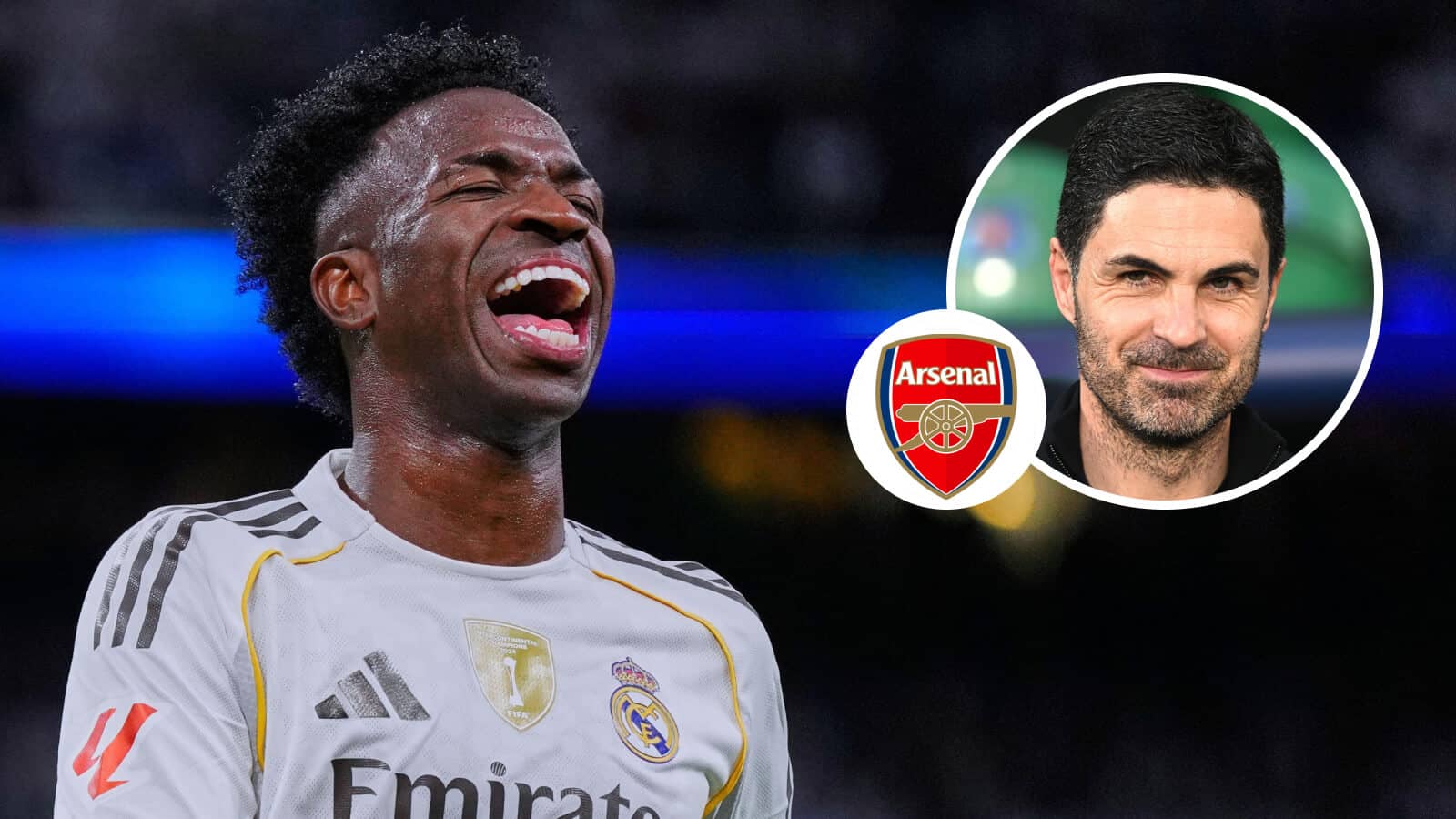 Vinicius Junior: Mikel Arteta ‘has spoken with’ Brazilian superstar as Real Madrid tell Arsenal how much to pay