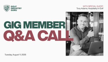Golf Industry Guru Q&A Reveals Why Golf Clubs Keep Losing F&B Revenue and How to Fix It